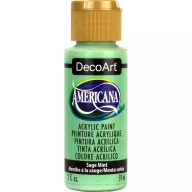   Akrilfesték - matt 59 ml, Sage Mint / DecoArt Americana® Acrylics (1 db)