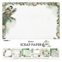   Papírkészlet , Scrap set Background paper Winter Garden nr. 03 / SL Scrap set (12 lap)