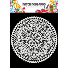 Stencil 150x150mm, Mandala Round 2 / DDBD Mask Art (1 db)