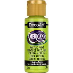   Akrilfesték - matt 59 ml, Matcha Green / DecoArt Americana® Acrylics (1 db)