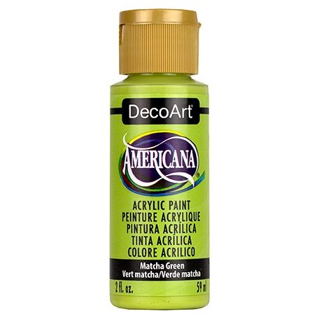 Akrilfesték - matt 59 ml, Matcha Green / DecoArt Americana® Acrylics (1 db)