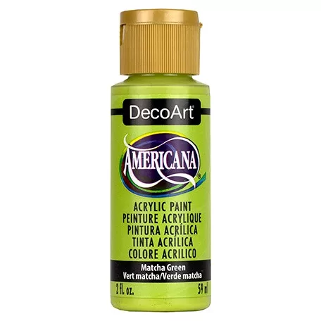 Akrilfesték - matt 59 ml, Matcha Green / DecoArt Americana® Acrylics (1 db)