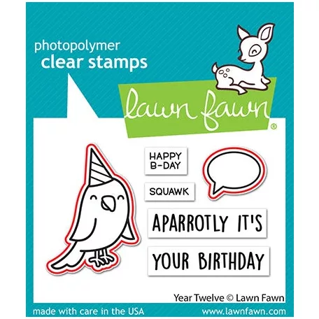 Vágósablon LF2788 bélyegzőhöz LF2789, Year Twelve / Lawn Cuts Custom Craft Die (1 csomag)