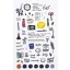 Matrica készlet Daily Mini Stickers (1 ív)