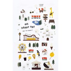 Matrica , Happy Day! / Mini Stickers (1 ív)