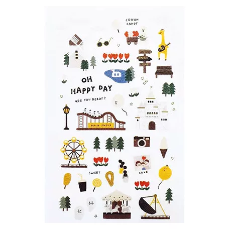 Matrica készlet Happy Day! Mini Stickers (1 ív)