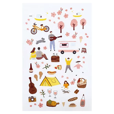 Matrica készlet Spring Mini Stickers (1 ív)