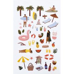 Matrica készlet Summer Mini Stickers (1 ív)