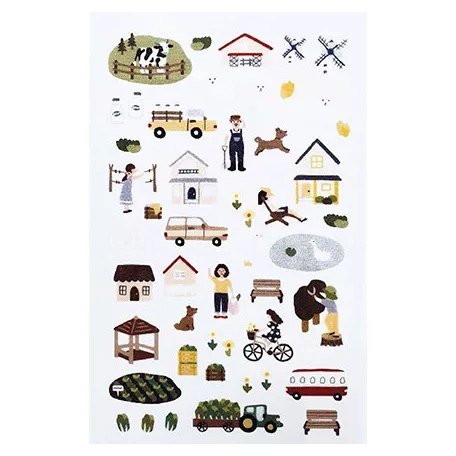 Matrica , Farmland / Mini Stickers (1 ív)