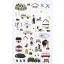 Matrica , Farmland / Mini Stickers (1 ív)