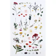Matrica készlet Flowers & pearls pink Mini Stickers (1 ív)