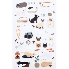 Matrica , Cats / Mini Stickers (1 ív)
