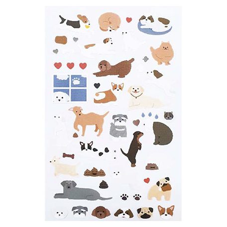 Matrica , Dogs / Mini Stickers (1 ív)