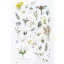 Matrica készlet Flower compositions Mini Stickers (1 ív)