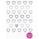 Klisé hőfóliához String of Hearts / My Favorite Things Impress Me Die-namics (1 db)