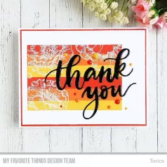 Vágósablon Thank You / MFT Die-namics Set (1 csomag)