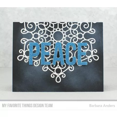 MFT Die-namics PEACE vágósablon (1 db)