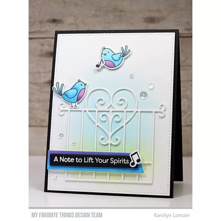 Vágósablon , Garden Gate / MFT Die-namics Set (1 db)