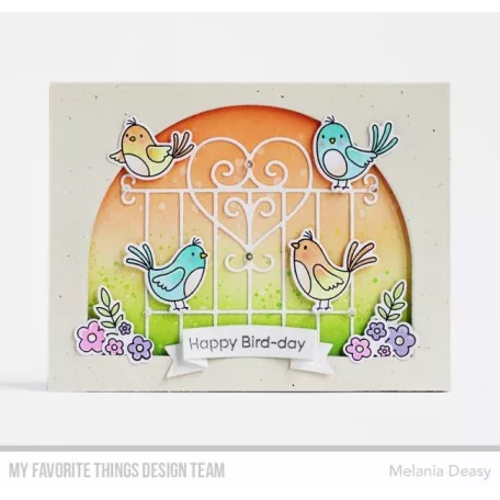 Vágósablon , Garden Gate / MFT Die-namics Set (1 db)