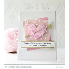   Vágósablon Straight from the Heart / MFT Die-namics Set (1 csomag)