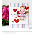 Vágósablon Straight from the Heart / MFT Die-namics Set (1 csomag)