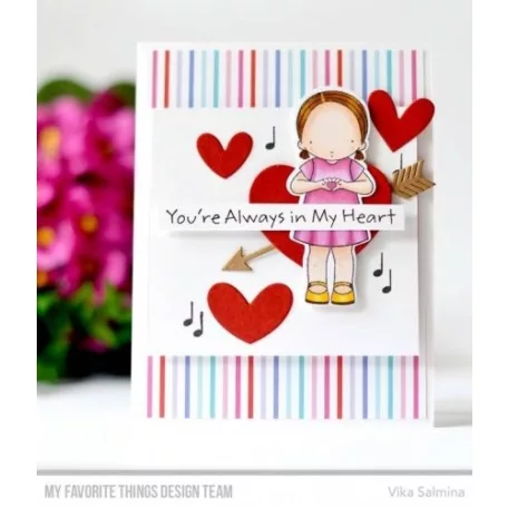 Vágósablon Straight from the Heart / MFT Die-namics Set (1 csomag)