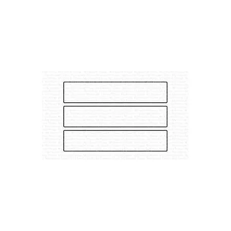 Vágósablon , Little Notes Sentiment Strips / MFT Die-namics Set (1 csomag)