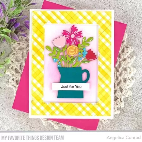 Vágósablon , Little Notes Sentiment Strips / MFT Die-namics Set (1 csomag)