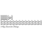 Vágósablon , Animal Farm Fence / MFT Die-namics Set (1 csomag)