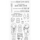 Szilikonbélyegző ,  Friends at First Síp / MFT Clear Stamps (1 csomag)