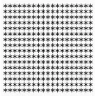 Gumibélyegző Simple Snowflakes Background / MFT Clear Stamps (1 csomag)