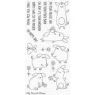 Szilikonbélyegző , Sow Much / MFT Clear Stamps (1 csomag)