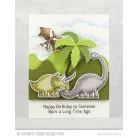 Szilikonbélyegző Delightful Dinosaurs / MFT Clear Stamps (1 csomag)