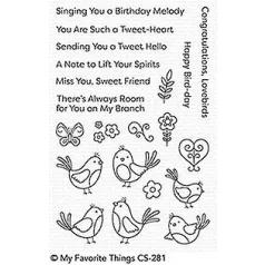   Szilikonbélyegző , A Tweet Hello / MFT Clear Stamps (1 csomag)