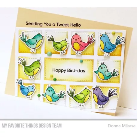 Szilikonbélyegző , A Tweet Hello / MFT Clear Stamps (1 csomag)