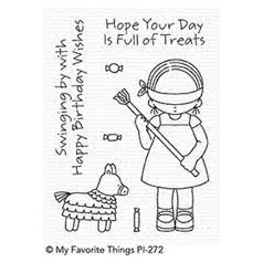   Szilikonbélyegző Pure Innocence Birthday Piñata / MFT Clear Stamps (1 csomag)