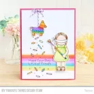 Szilikonbélyegző Pure Innocence Birthday Piñata / MFT Clear Stamps (1 csomag)