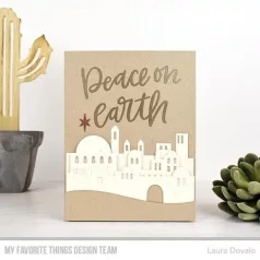   Szilikonbélyegző Peace on Earth / MFT Clear Stamps (1 csomag)