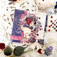   Gumibélyegző , Clarissa / Prima Marketing Cling  Stamp (1 csomag)