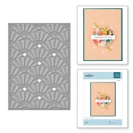   Domborító mappa , Kyoto / Spellbinders Embossing Folder (1 db)