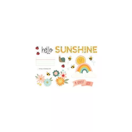 Kivágatok , Simple Pages Pieces / Simple Stories Full Bloom (1 csomag)