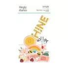 Kivágatok , Simple Pages Pieces / Simple Stories Full Bloom (1 csomag)