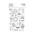 Szilikonbélyegző , Clear Stamps / Simple Stories Full Bloom (1 csomag)