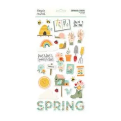   Chipboard 6"X12", Chipboard / Simple Stories Full Bloom (1 ív)