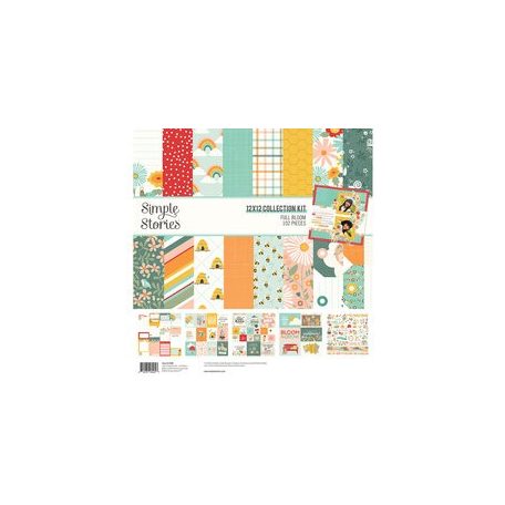 Papírkészlet 12" (30 cm), Collection Kit / Simple Stories Full Bloom (1 csomag)