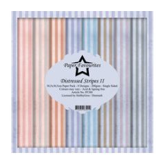   Papírkészlet 12" (30 cm), Distressed Stripes II / Simple and Basic Paper Pack (8 ív)