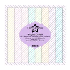   Papírkészlet 6" (15 cm), Diagonal Stripes / Simple and Basic Paper Pack (24 ív)