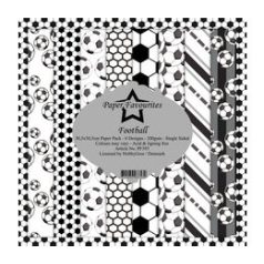   Papírkészlet 12" (30 cm), Football  / Simple and Basic Paper Pack (8 ív)