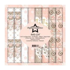   Papírkészlet 6" (15 cm), Baby Girl / Simple and Basic Paper Pack (24 ív)