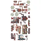 Craft O'Clock Kivágóív Robots Adventures / Extras to cut mirror printMixed Media (1 csomag)